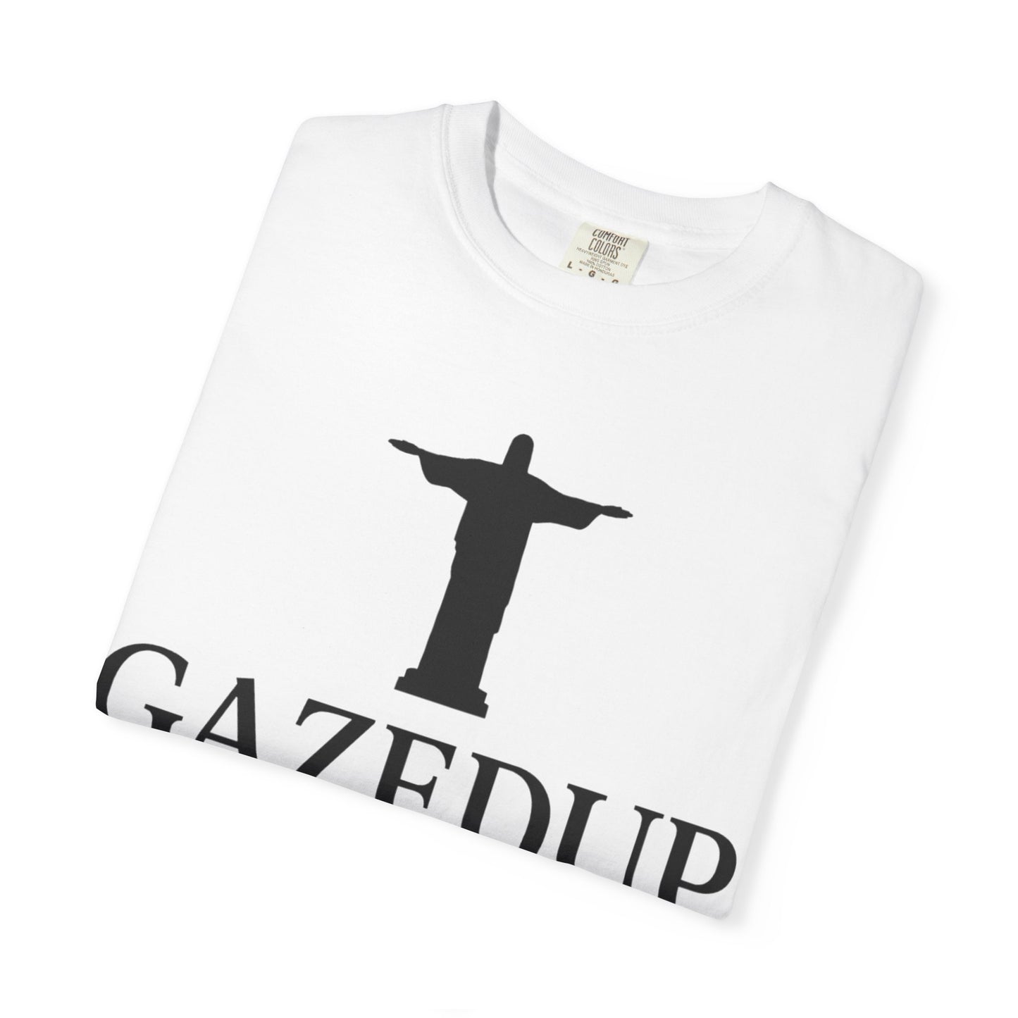 Stylish Unisex Garment-Dyed Tee - GAZEDUP Graphic T-Shirt, Streetwear Fashion, Casual Wear, Unique Gift, Back-to-School